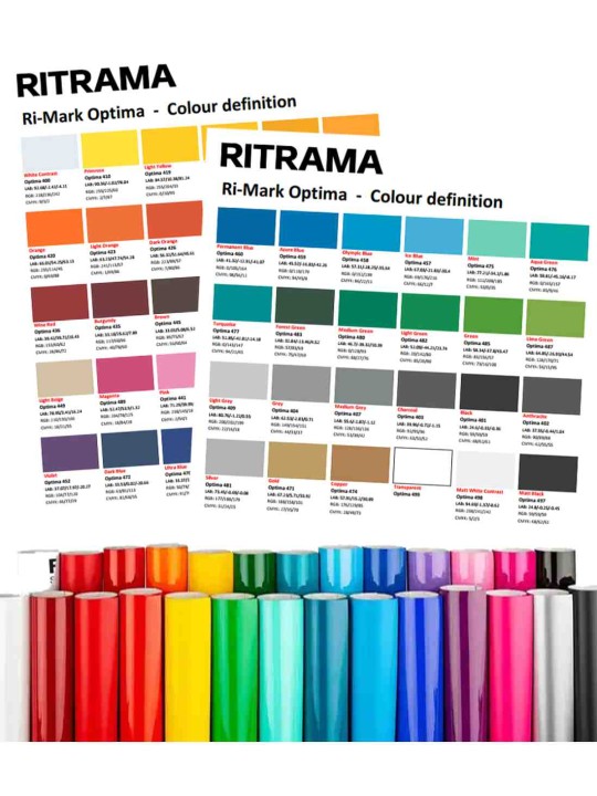 Plotterfolien 31cm breit, einfach zu verarbeiten