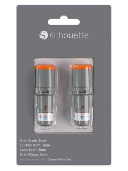 Doppelpack 3mm Silhouette Kraft Messer 3mm (Cameo 4)