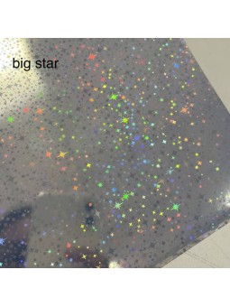 Holo-Klebefolie A4 Bögen, bedruckbar mit Laser und Inkjet