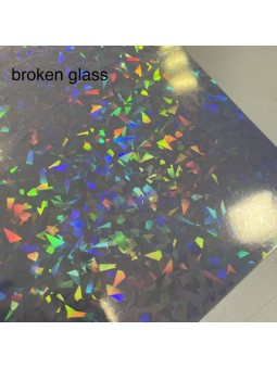 Holo-Klebefolie A4 Bögen, bedruckbar mit Laser und Inkjet