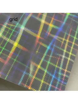 Holo-Klebefolie A4 Bögen, bedruckbar mit Laser und Inkjet