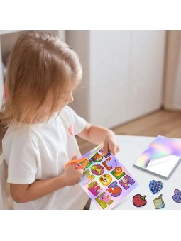 Holo-Klebefolie A4 Bögen, bedruckbar mit Laser und Inkjet