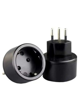 2 Stk Adapter Stecker EU -...