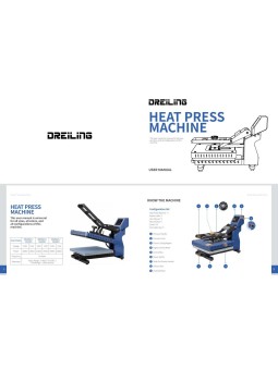 Transferpresse autom. öffnend 38x 38cm