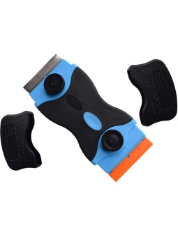 Duo-Folienschaber mit Metall / Plastik Klingen