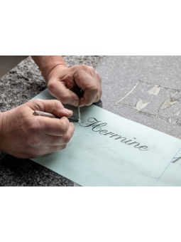 Sandstrahlfolie Ritrama RIS300 für hohe Belastung