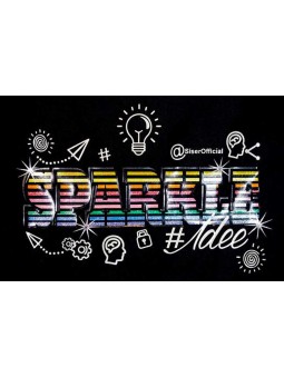 Sparkle Glitter Flexfolie, 50cm breit, 15 tolle Farben