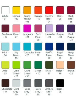 Flockfolie VELCUT, SEF-France, 50cm breit, 22 Farben