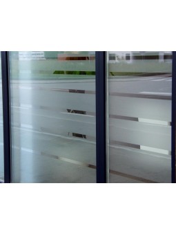 Milchglasfolie, hellsilber,  Ritrama PTF 61cm breit