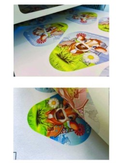 SubliFlock, bedruckbare Flockfolie SEF