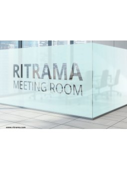 Milchglasfolie, Ritrama PTA (hellsilber), 30cm breit